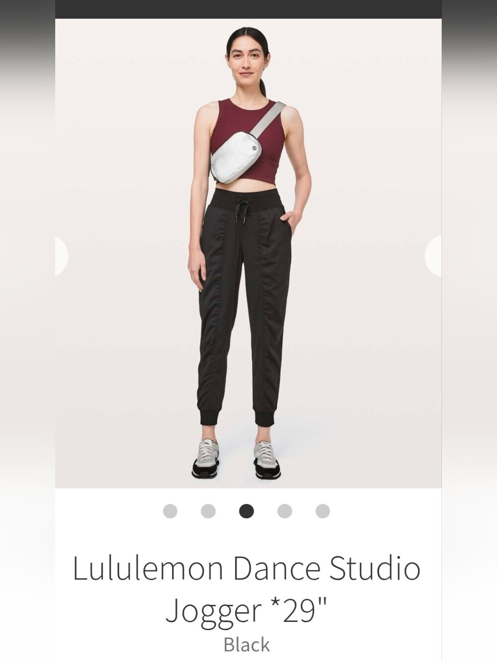 lululemon athletica Black Dance Studio Jogger Pants